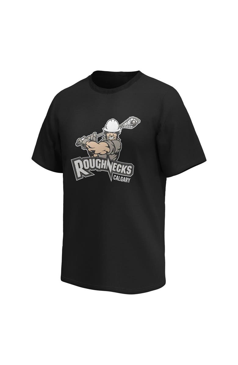 ADPRO Sports Men's Black Calgary Roughnecks Primary Logo T-Shirt, Alternate, color, 