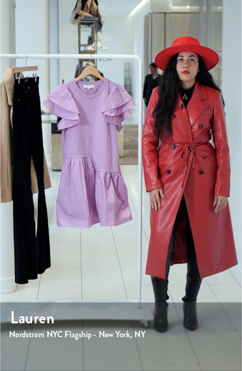 Layered Ruffle Minidress, sales video thumbnail