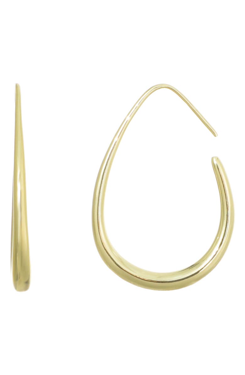 Adornia Wire Hoop Earrings, Main, color, 