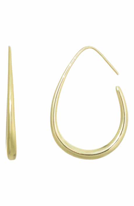 Adornia Wire Hoop Earrings