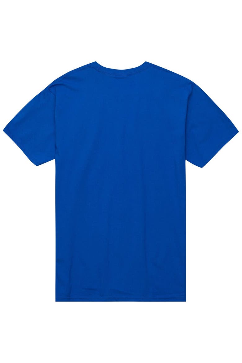 Unisex Mitchell & Ness  Blue New York Knicks Hardwood Classics MVP Throwback Logo T-Shirt, Alternate, color, Blue