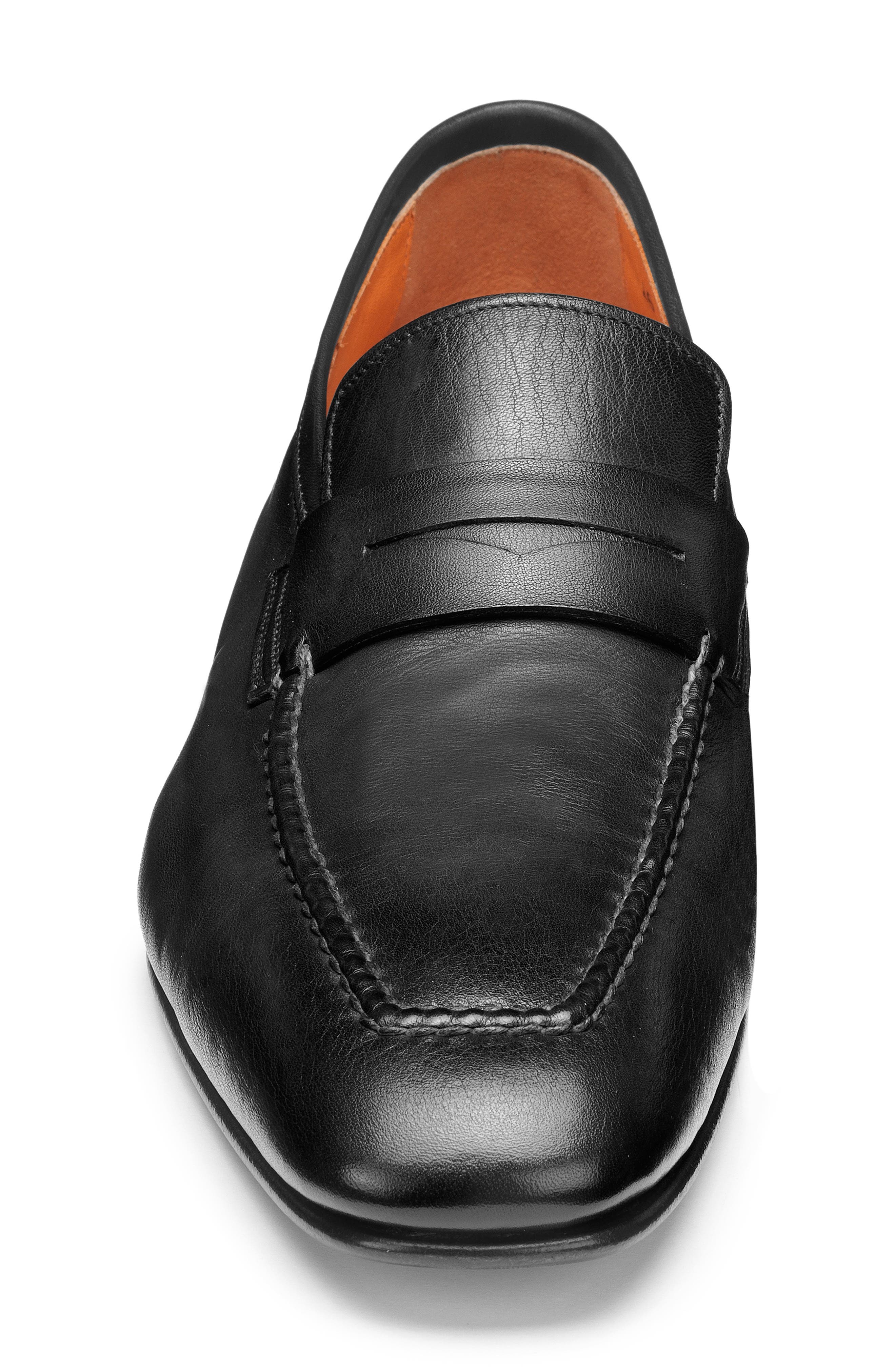 Santoni Fox Packable Penny Loafer, Alternate, color, 