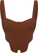 PCFG Cotton Woven Corset Top