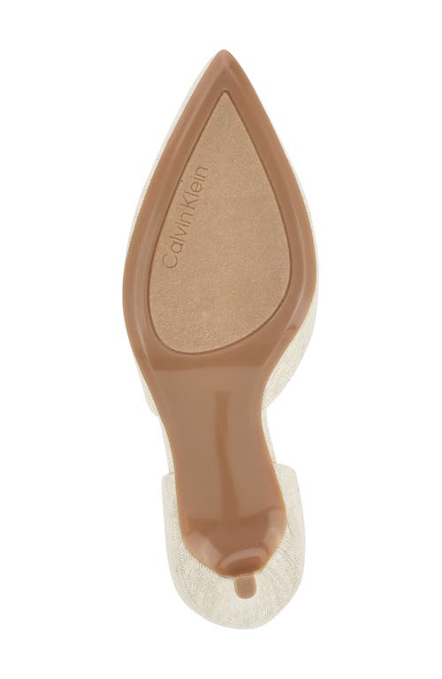 CALVIN KLEIN CALVIN KLEIN GLORIA D'ORSAY PUMP 