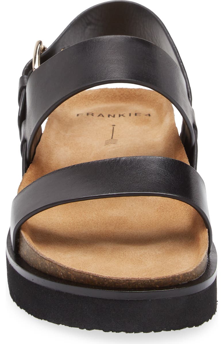 FRANKIE4 Hunter Slingback Sandal, Alternate, color, Black