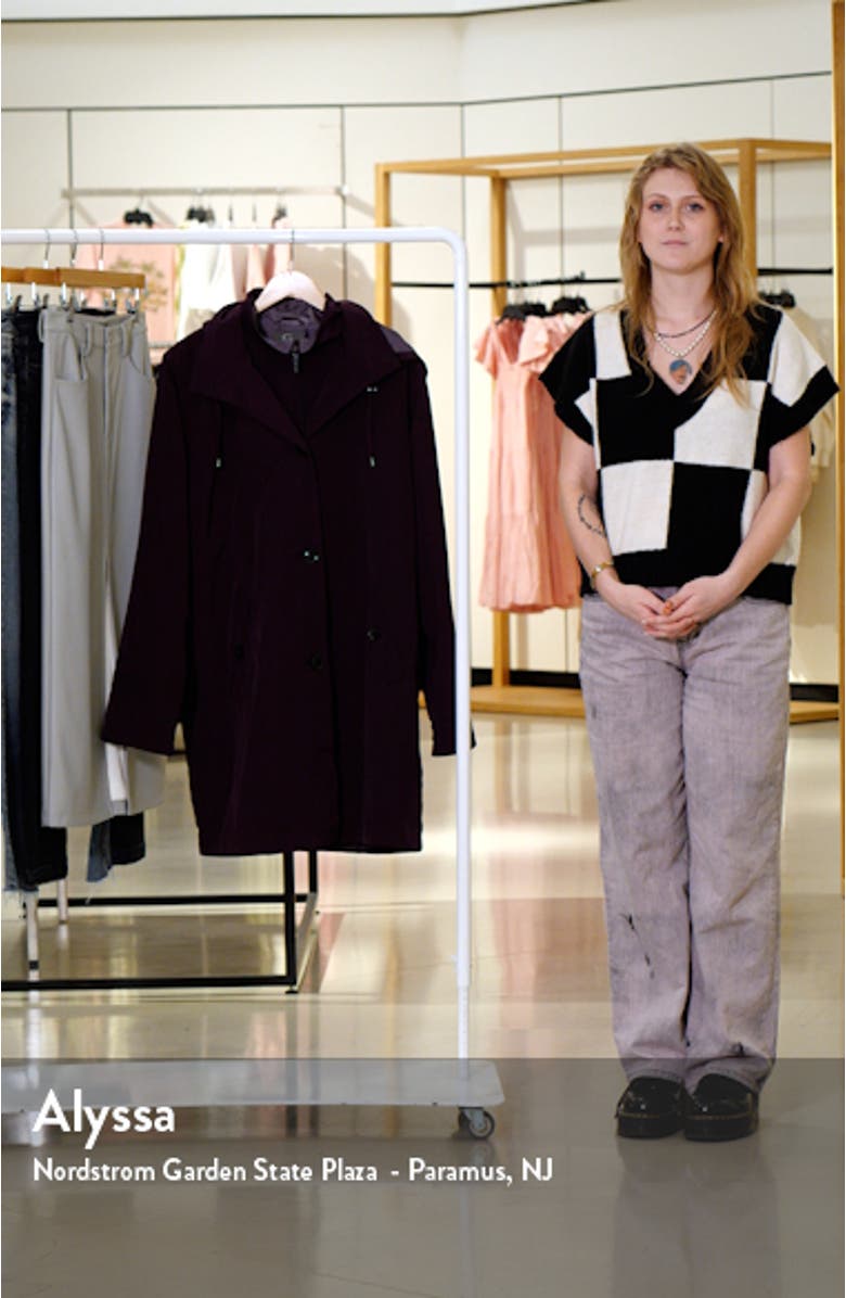 Water Resistant Hooded Rain Jacket, sales video thumbnail