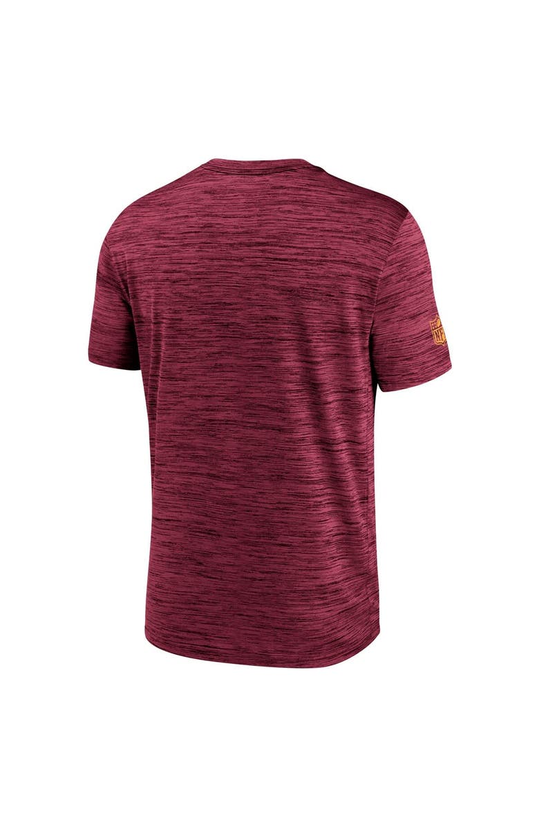 Nike Men's Nike Burgundy Washington Commanders Sideline Velocity Performance T-Shirt, Alternate, color,