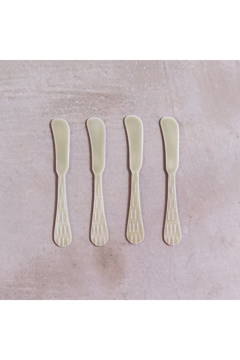 Nera Spreaders - Set of 4, Alternate, color, Light Green
