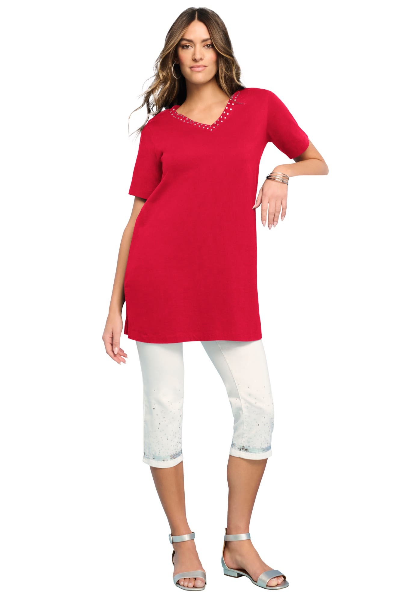 selected VIVID RED