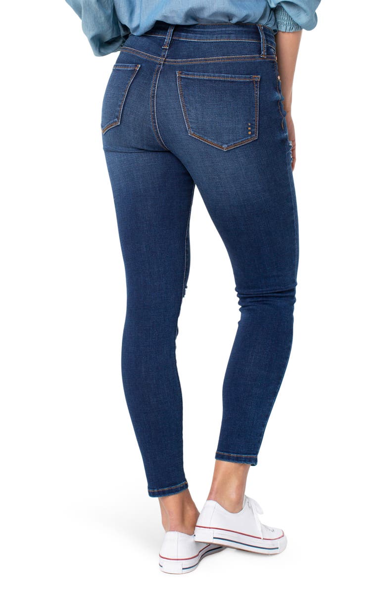 RACHEL Rachel Roy Grace Mid Rise Skinny Ankle Jeans, Alternate, color, 