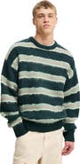 Cotton On Men's Box Fit Fuzzy Crew Knit