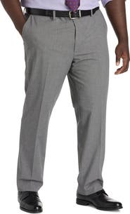 Oak Hill by DXL Big & Tall Mini-Neat Suit Pants