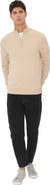 Gobi Cashmere Essential Half-Zip Cashmere Sweater