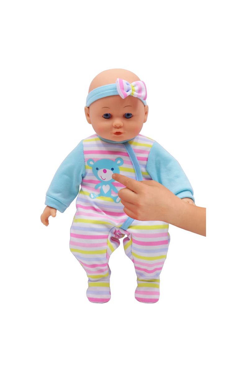 Dream Collection 14" Chatter & Coo Girl Baby Doll, Alternate, color, Multicolored