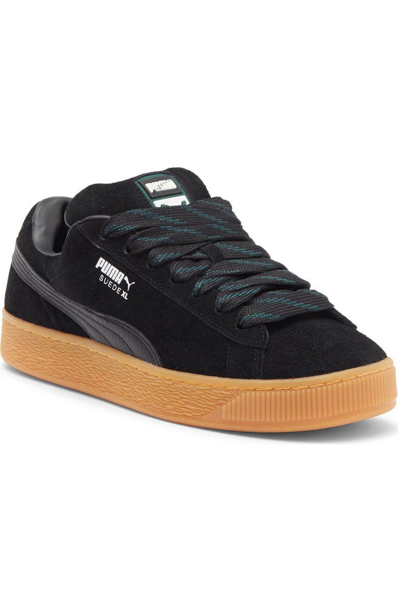 PUMA Suede XL Flecked Sneaker, Main, color, Puma Black-Ponderosa