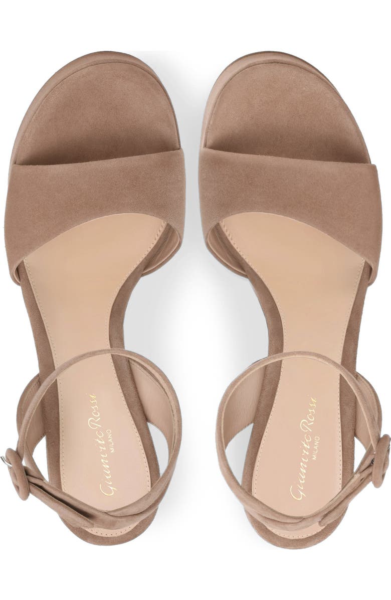 Gianvito Rossi Ziggy Sandals, Alternate, color, Pink Suede