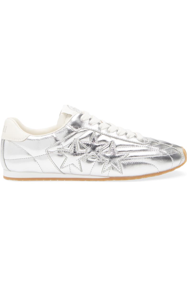 AMIRI Pacific Football Slim Sneaker, Alternate, color, Metallic Silver
