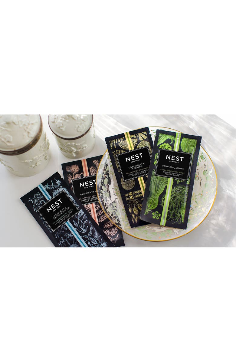 NEST New York Ginger & Neroli Scented Body Wipes, Alternate, color, 