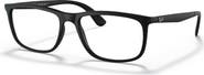 Ray-Ban 58mm Rectangle optical glasses