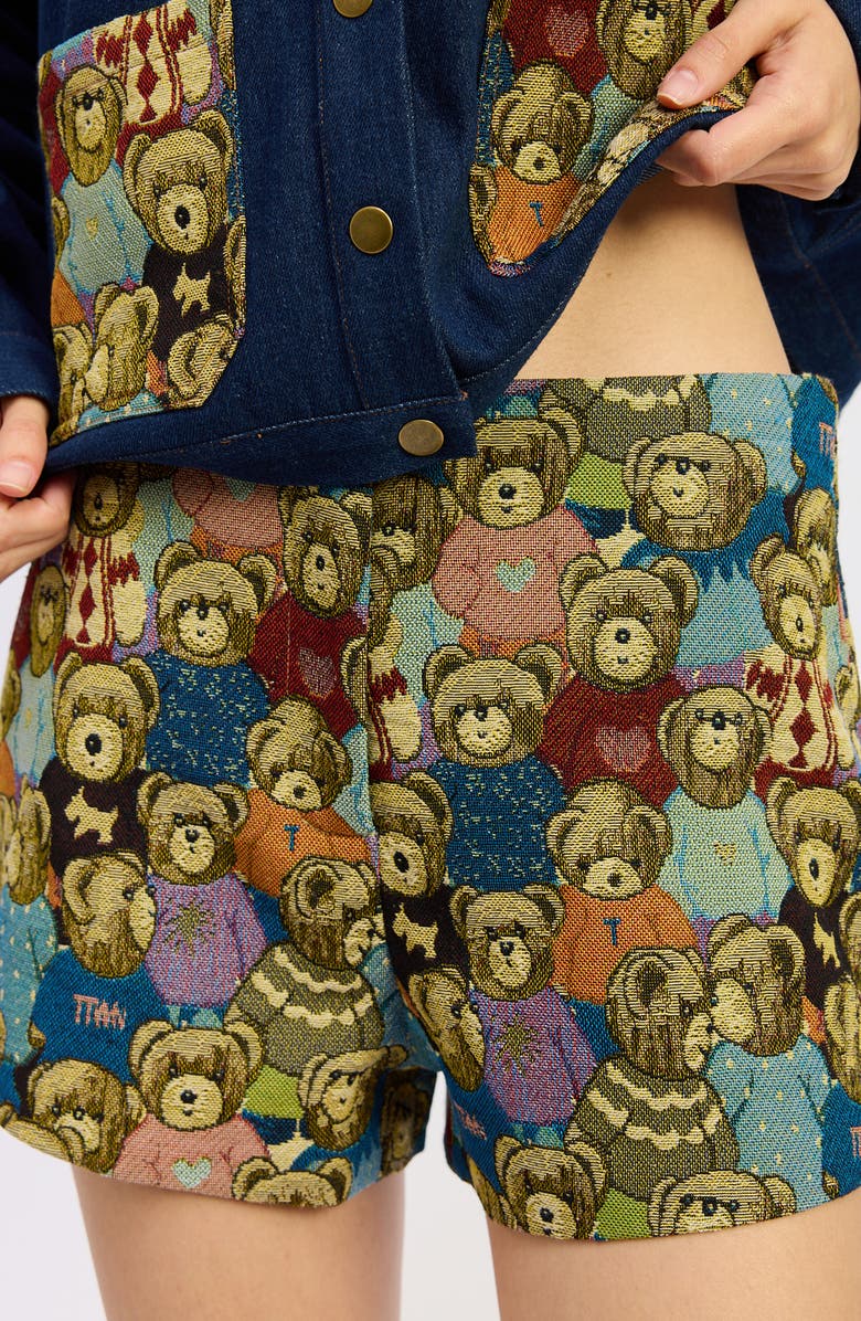 JACQUIE THE LABEL Bearlyn Woven Shorts, Alternate, color, 