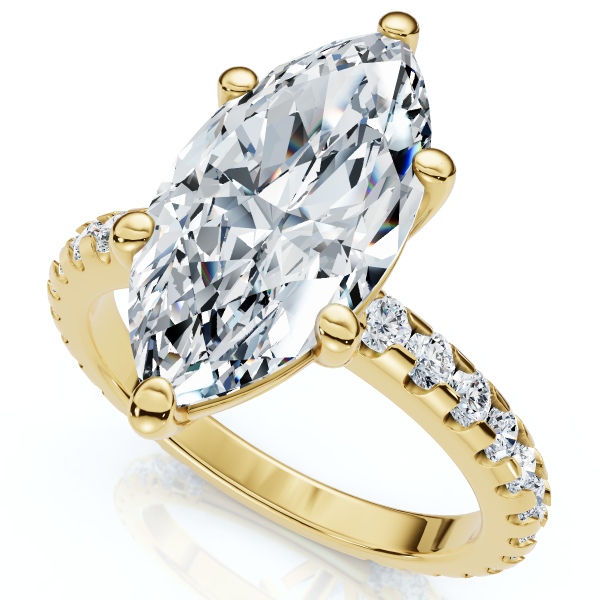 selected 14k Yellow Gold