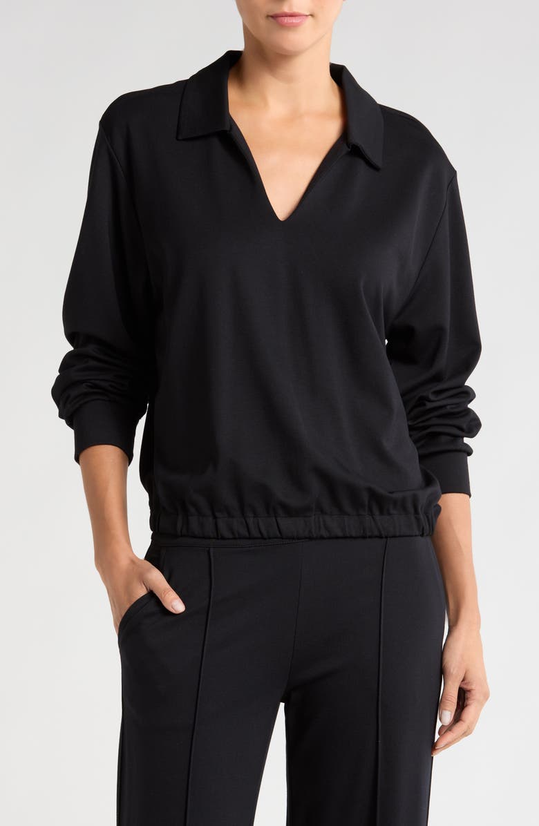 TravisMathew Spa Day Ponte Polo, Main, color, Black