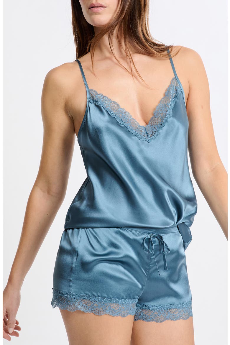 Milky Silk Camisole, Alternate, color, ENCRE