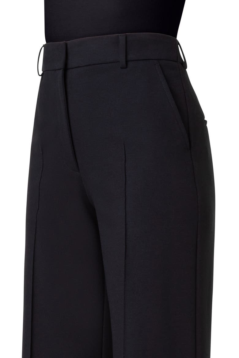 Chiaro Jersey Straight Leg Pants, Alternate, color, BLACK