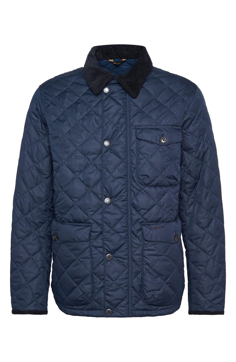 Barbour Hornby Quilted Jacket, Alternate, color, Navy