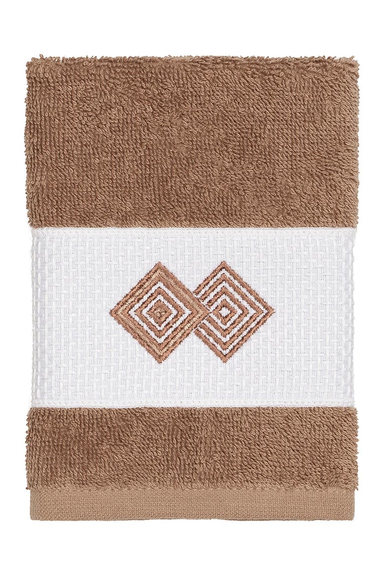 Noah 3-Piece Embellished Towel Set - Latte, Alternate, color, LATTE