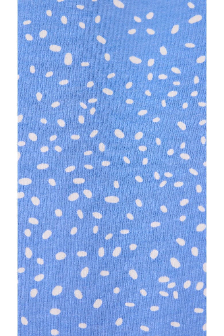 Pima Knit Short Sleeved Simple Set Stripes Dots, Alternate, color, Confetti Dot Provence