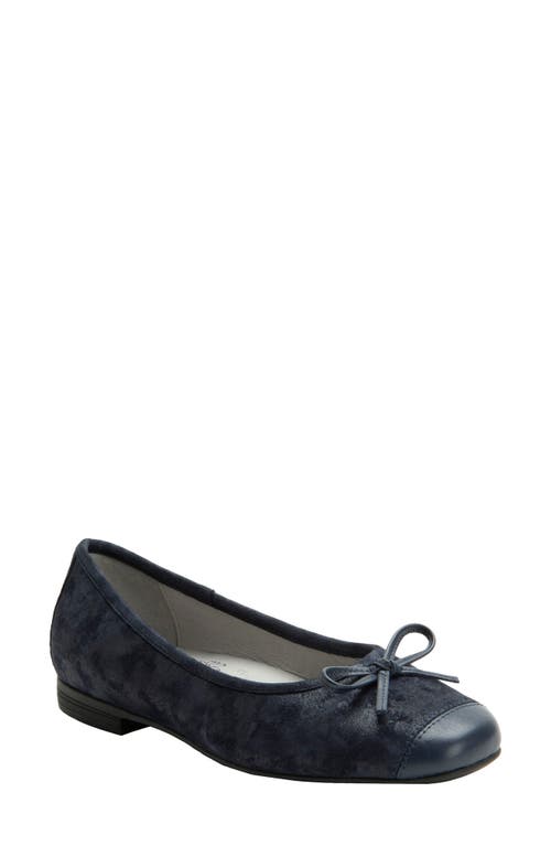 Alegria By Pg Lite Talya Cap Toe Ballet Flat