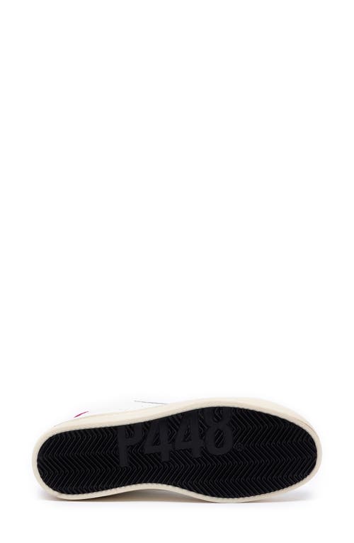 P448 John Sneaker In Silver