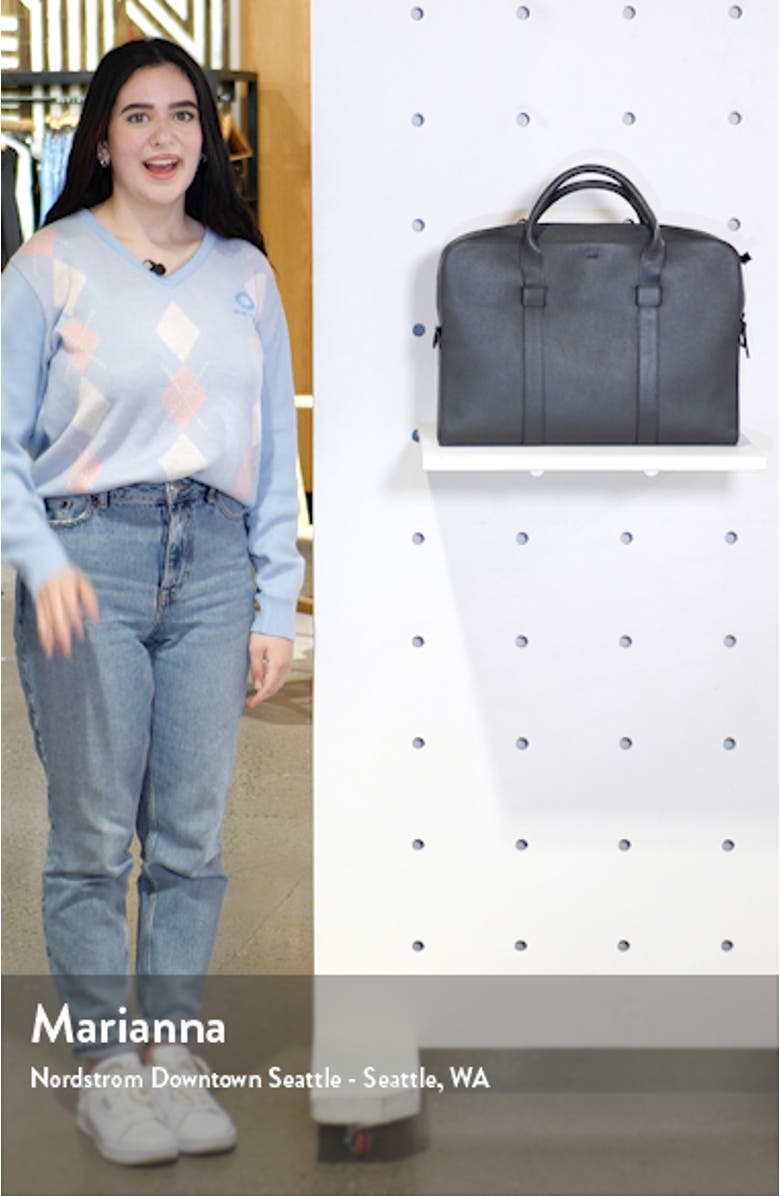 Guardian Leather Briefcase, sales video thumbnail