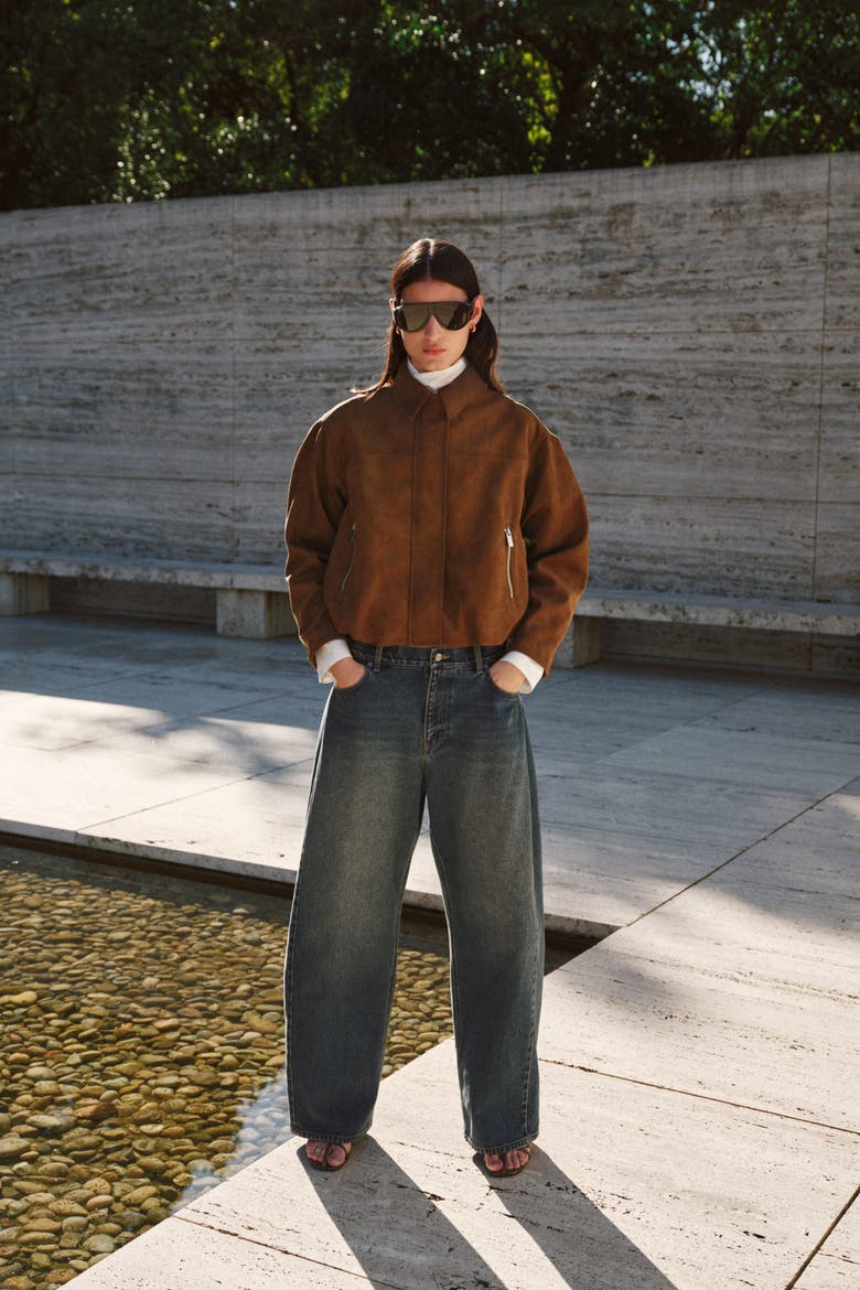 Napped Jacket, Alternate, color, Brown