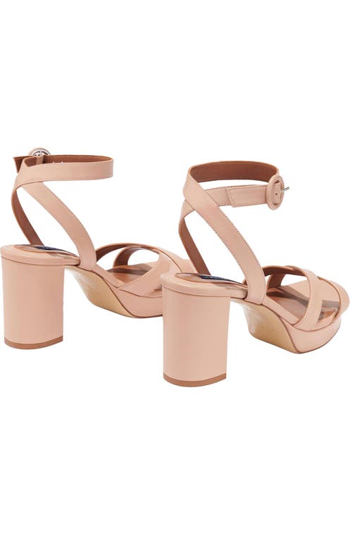 Margaux The Platform Sandals In Pink