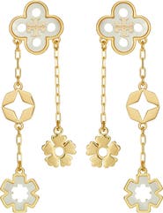 Tory Burch forget me not drop earrings