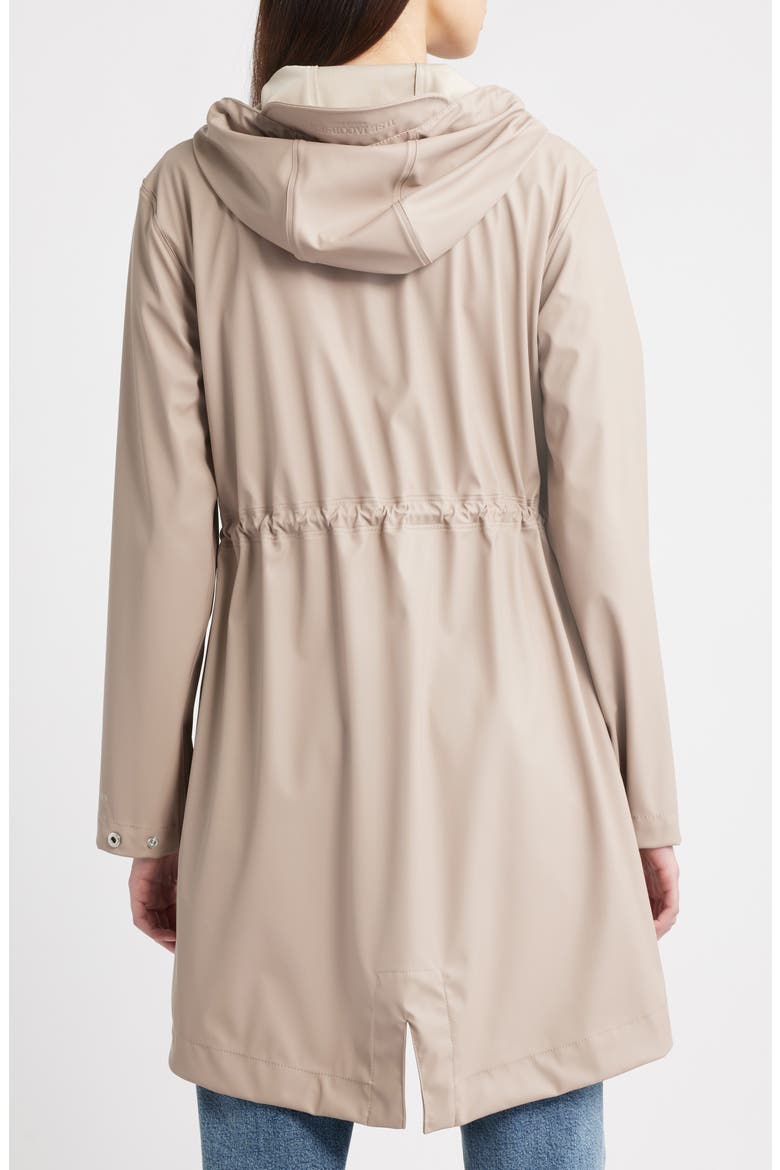 Hooded Waterproof Raincoat, Alternate, color, ATMOSPHERE