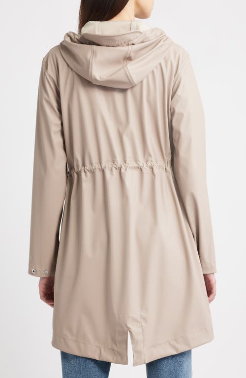 Ilse Jacobsen Hooded Waterproof Raincoat In Multi