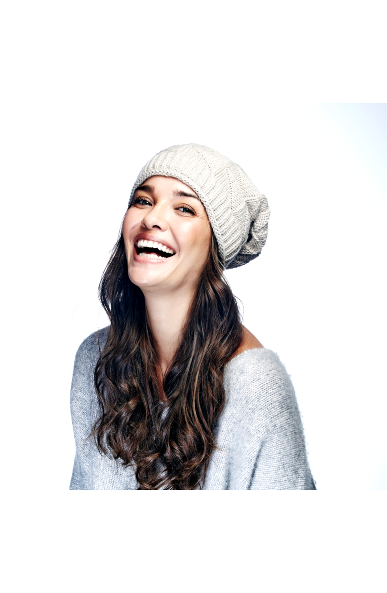 Nirvanna Designs Wave Slouch, Alternate, color, Black