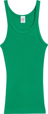 Re/Done Rib Cotton Tank