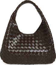 Bottega Veneta Campana Intrecciato Leather Shoulder Bag