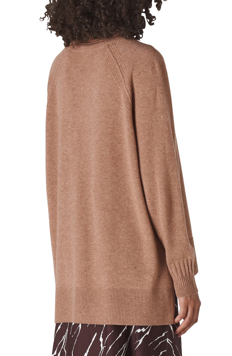 Whistles Cashmere Turtleneck Sweater, Alternate, color, 