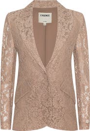 L'AGENCE Chamberlain Lace Blazer