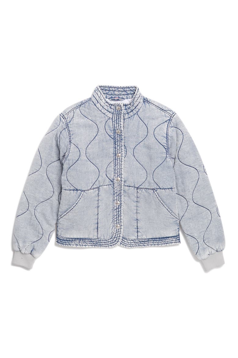Kids' Onion Quilted Jacket, Main, color, SUN BLEACH