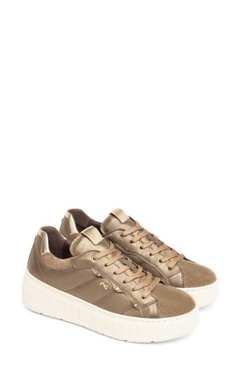 Nerogiardini Quilted Low Top Sneaker In Multi