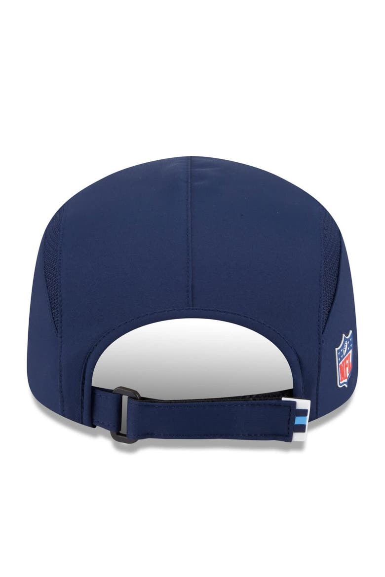 Men's New Era Navy Tennessee Titans 2025 Sideline  Runner Adjustable Hat, Alternate, color, Navy