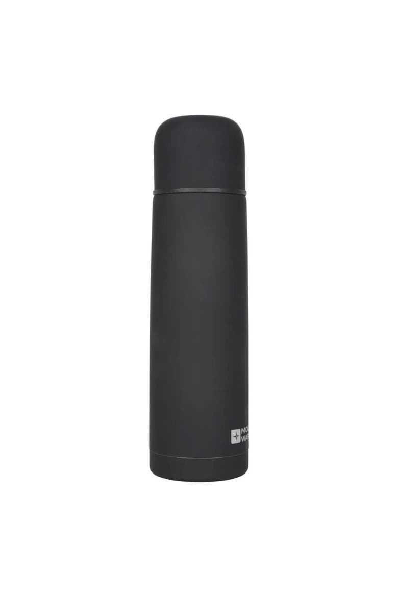 Rubberised 16.9floz Flask, Alternate, color, Black