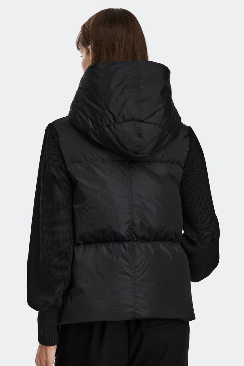 HyBridge® Astoria Knit Hoodie, Alternate, color, Black