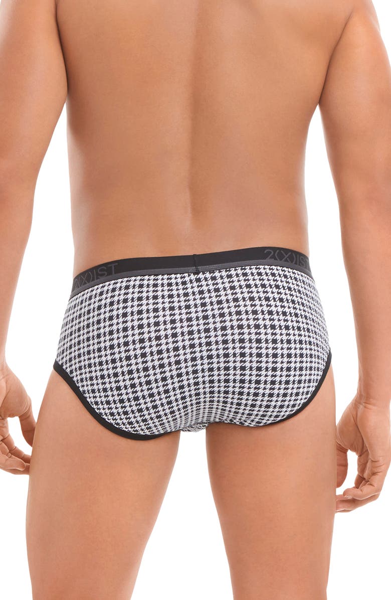 2(x)ist 4-Pack No-Show Stretch Briefs, Alternate, color, 
